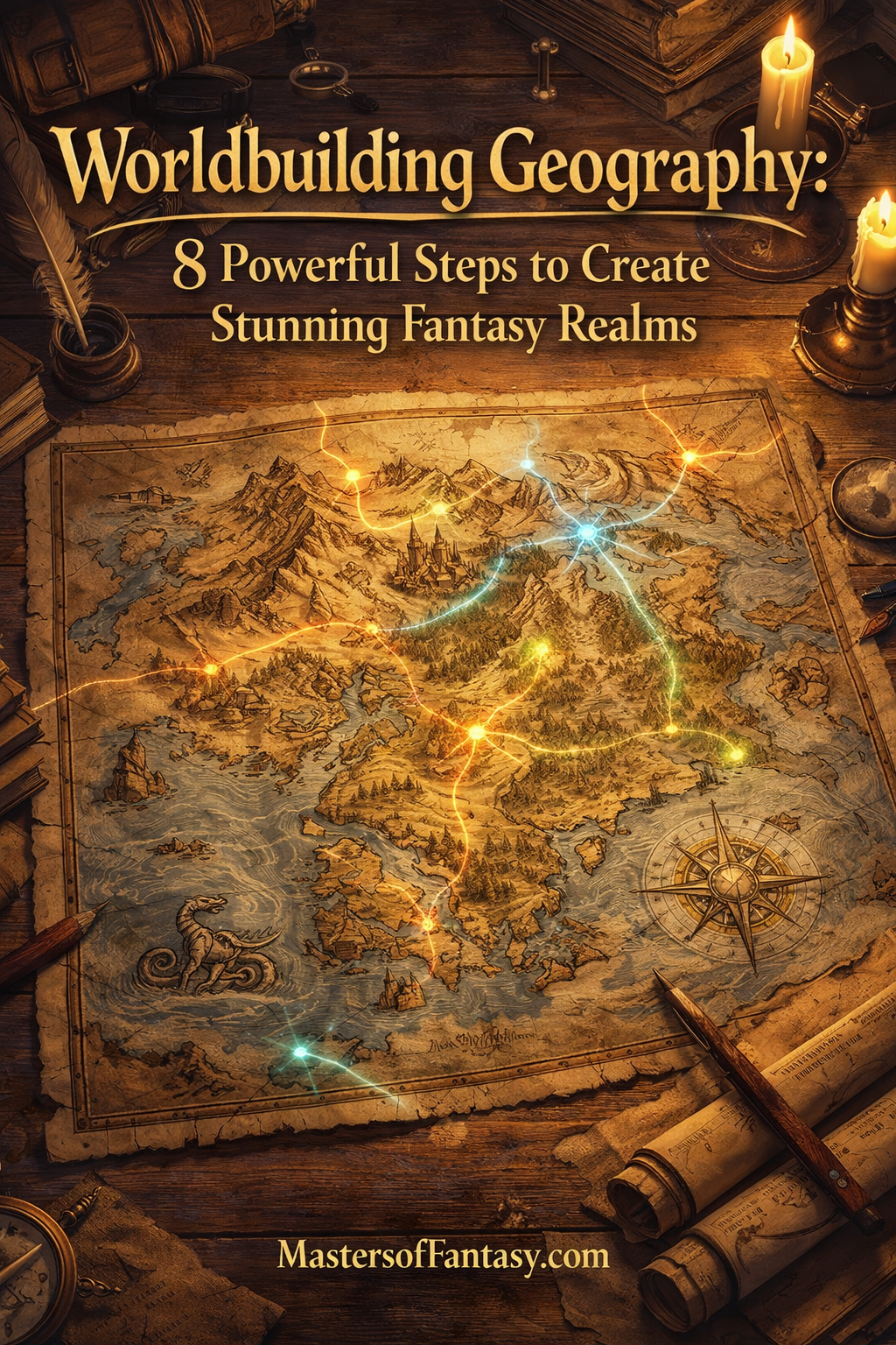 Worldbuilding Geography: 8 Powerful Steps to Create Stunning Fantasy Realms
